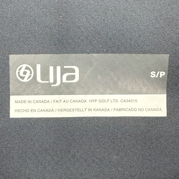 LIJA | Women's Small | Steel Blue Long Sleeve Ruched Athletic Golf Tennis Jacket - Picture 4 of 7